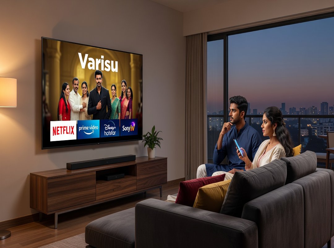 Is 'Varisu' on Netflix, Disney+ Hotstar, or Sun NXT?